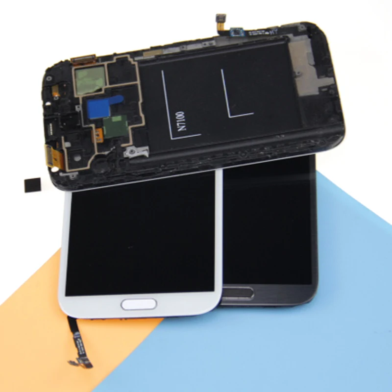 100% Teseted для samsung Galaxy Note 2 Note2 N7100 N7105 ЖК-дисплей Super AMOLED S Дисплей Сенсорный экран