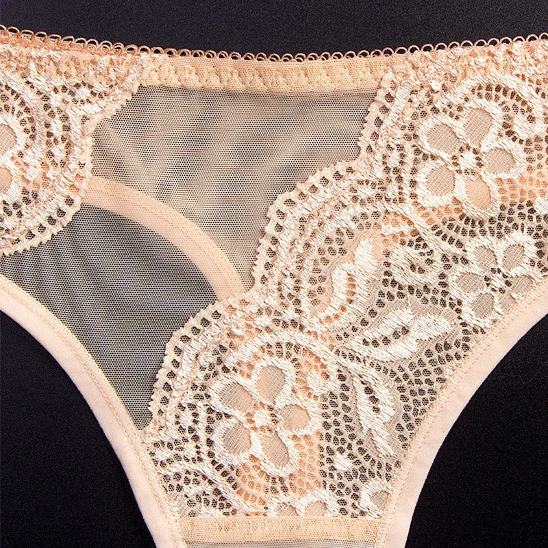 Sexy Lace G-String Panties Women Transparent Thongs Bragas Ladies T Word Pants Low-Rise Underwear Brief Female Seamless Panty |