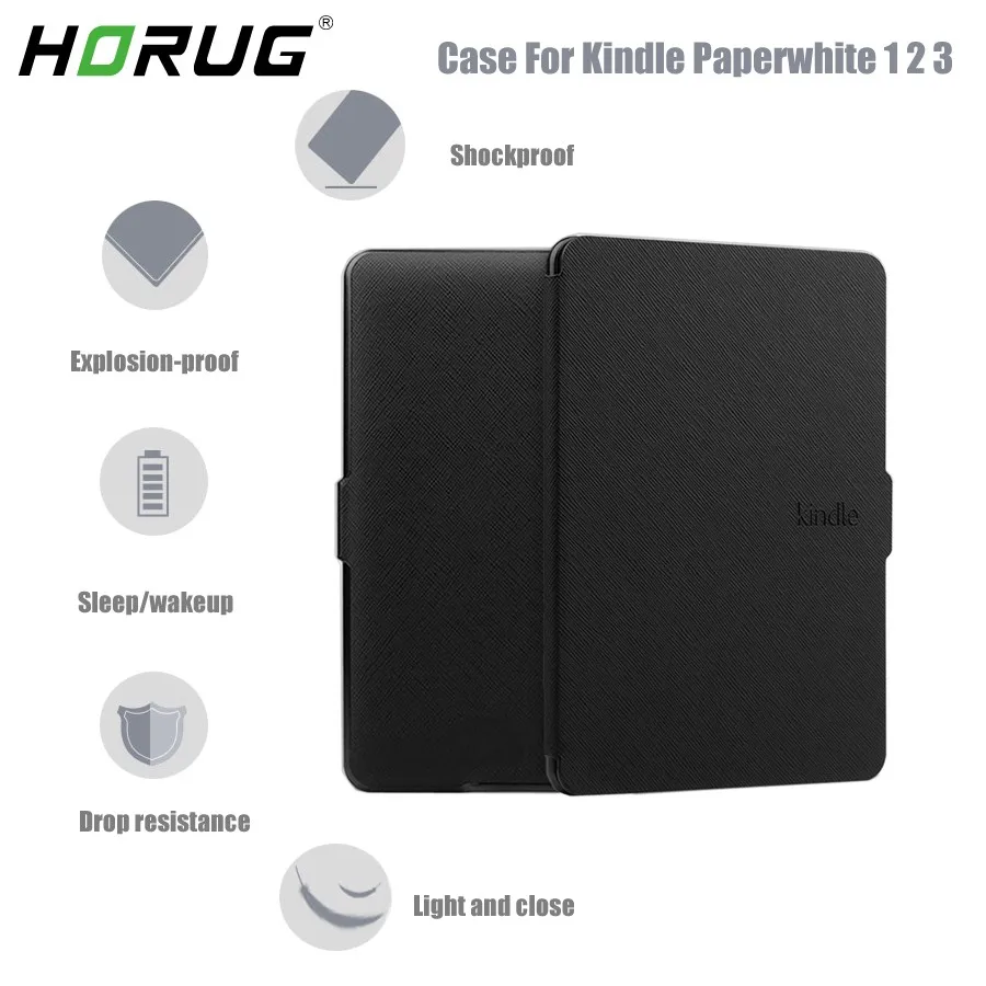 Новый Магнитный смарт чехол HORUG для Amazon Kindle Paperwhite 1 2 3 электронной книги 6 дюймов