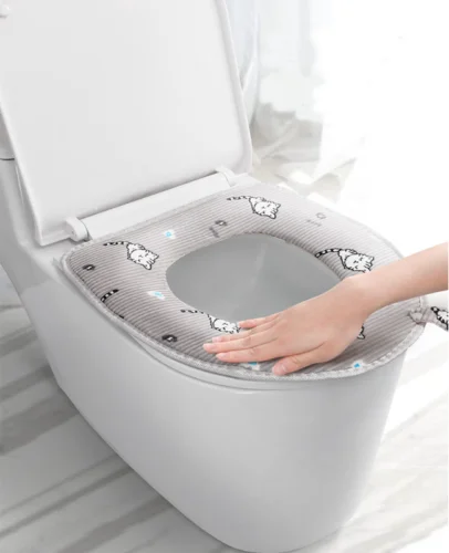 Новинка подушка для сиденья унитаза ванной комнаты моющийся Мягкий
