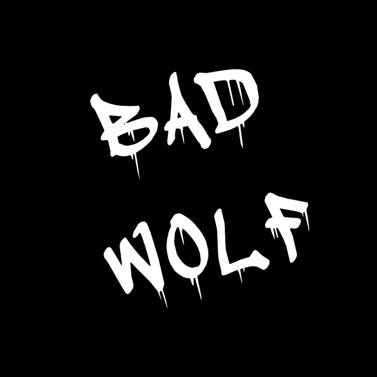 Наклейка змеиная капельница граффити Доктор Кто вдохновил Bad Wolf 6 &quotвиниловая