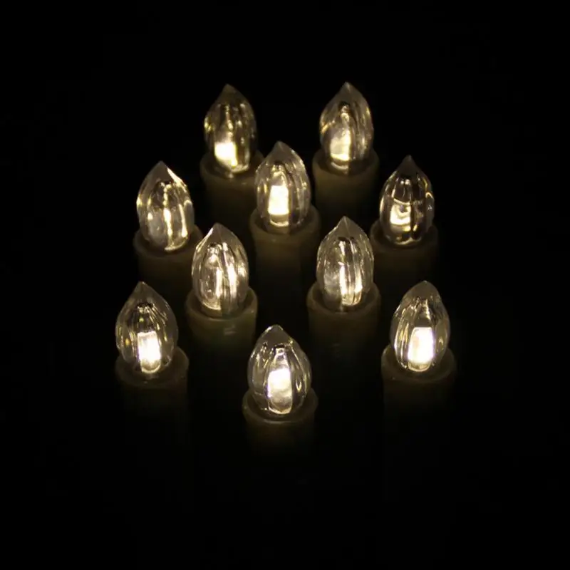 Christmas Tree Led Candle Lights Remote Control Xmas Simulation Holiday Creative Lighting A30 | Дом и сад