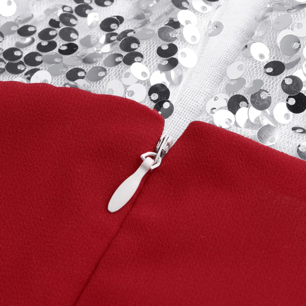 5XL летнее платье Для женщин летние Повседневное модные женские туфли большие Размеры однотонная одежда для детей с круглым вырезом, без рукавов, на молнии, из шифона с блестками платье Z4