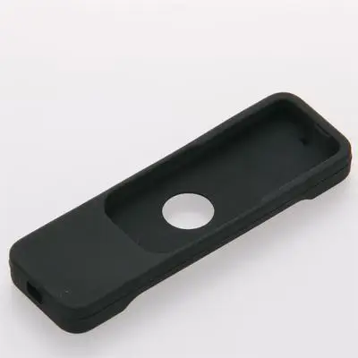 black Цветной силиконовый защитный чехол для Apple tv 4 Пульт дистанционного управления Водонепроницаемый пылезащитный чехол - Цвет: black