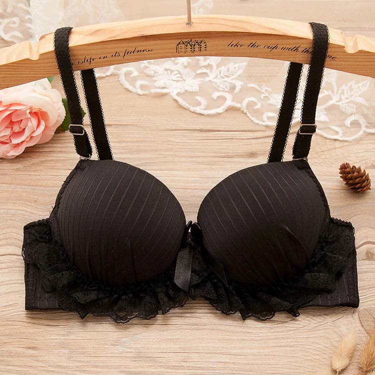 Тренировочные бюстгальтеры для молодых девушек кружевные нижнее белье из 100%