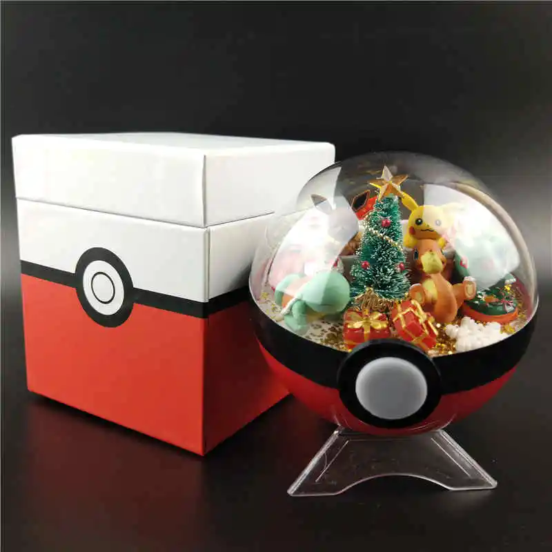 Аниме Pokeball XY фигурки Пикачу Монстр Bulbasaur ручной работы DIY фигурки модель игрушки Brinquedos коллекция Рождественская модель игрушки
