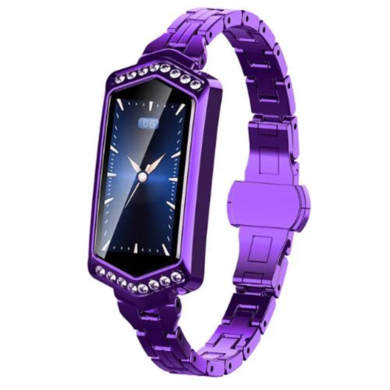 Женские Смарт часы Colosia B78 Водонепроницаемый Фитнес браслет с металлическим