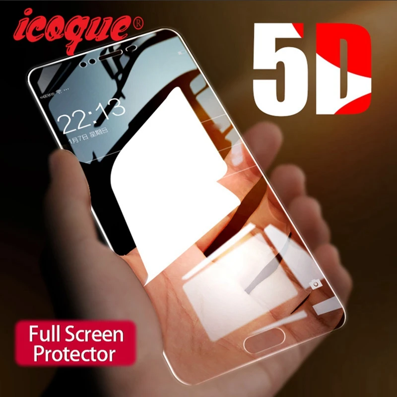 5D изогнутые очки для Huawei P8 Lite 2017 стекло полное покрытие Защитная пленка экрана Honor