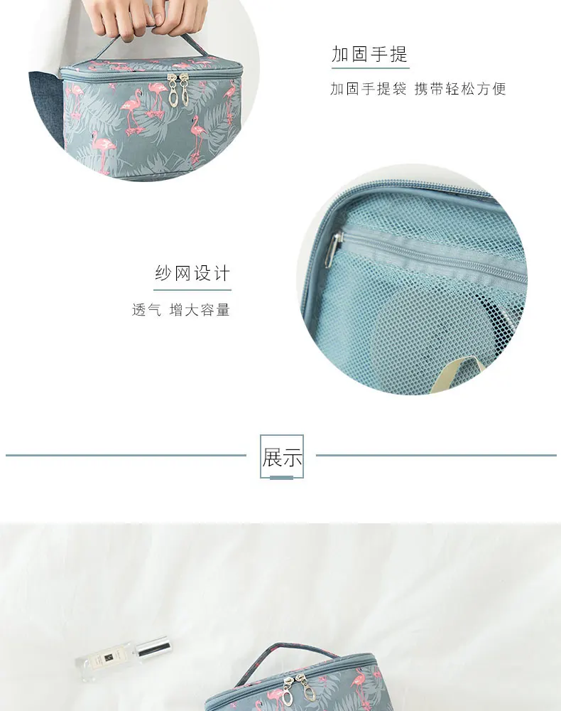 Ins сетчатая красная косметичка Женская портативная Корейская простая