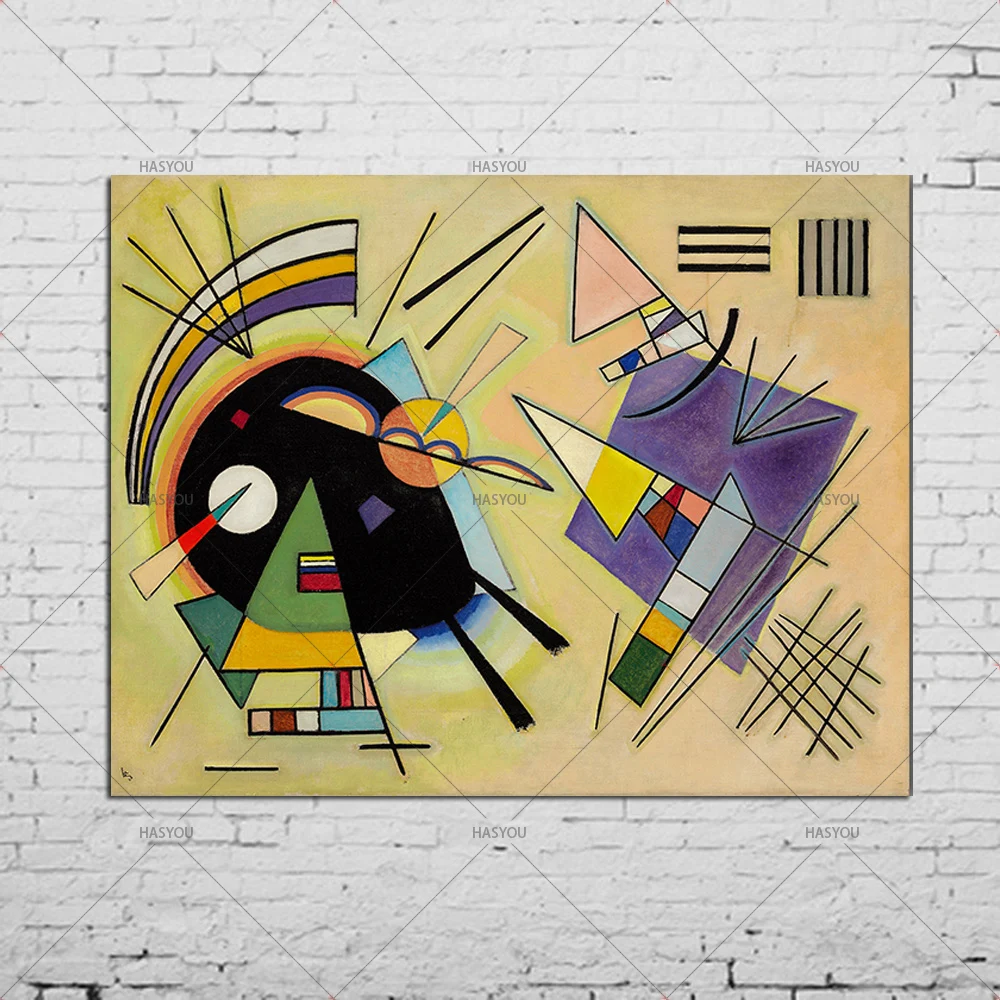 Wassily Kandinsky абстрактные современные настенные картины для гостиной офиса домашний