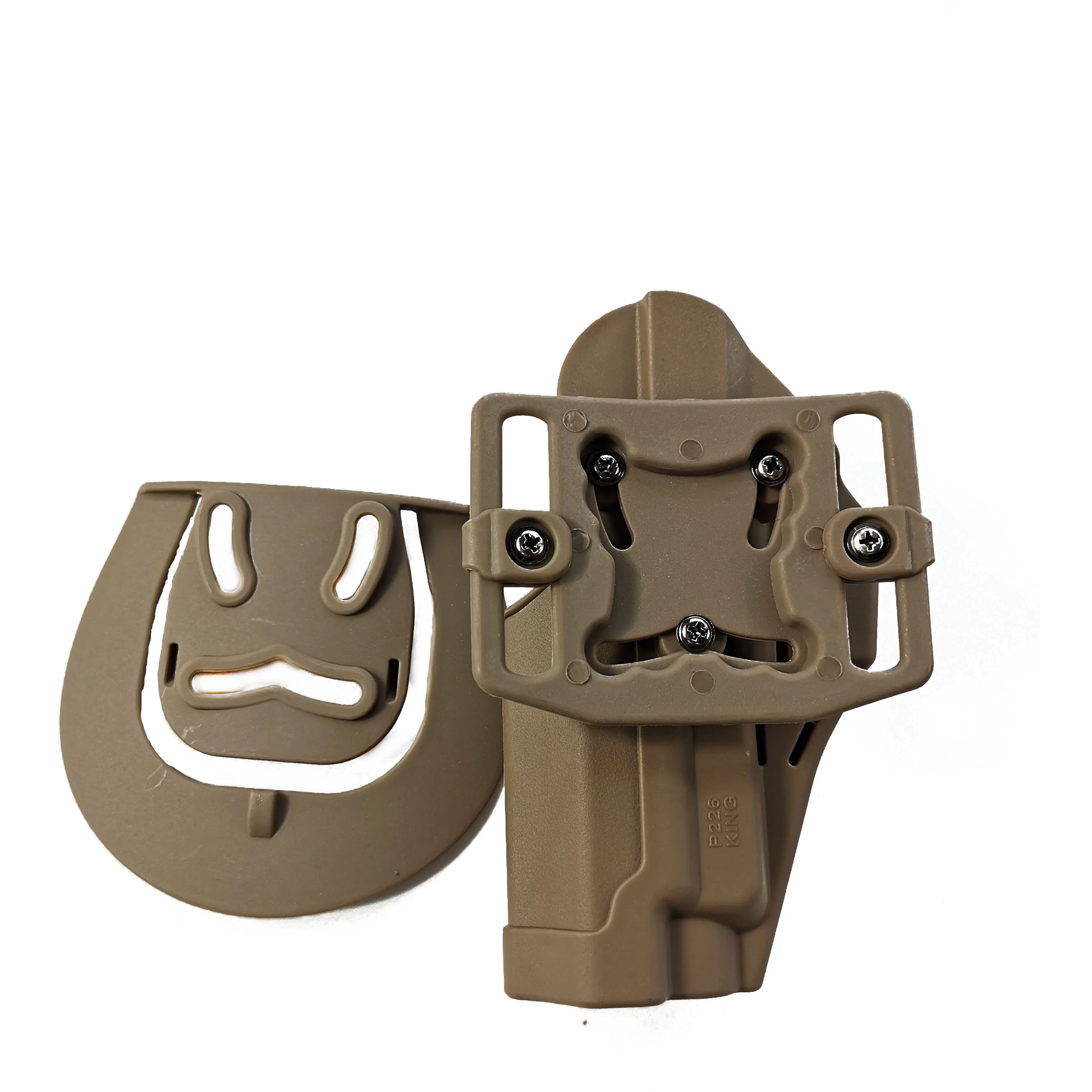 Тактический военный маскирующий пояс P226 с правой талией для весла кобура ручного