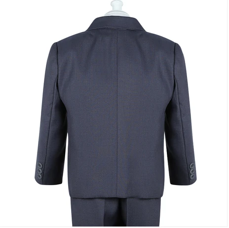 Новый Модный высококачественный однотонный серый официальный Свадебный костюм