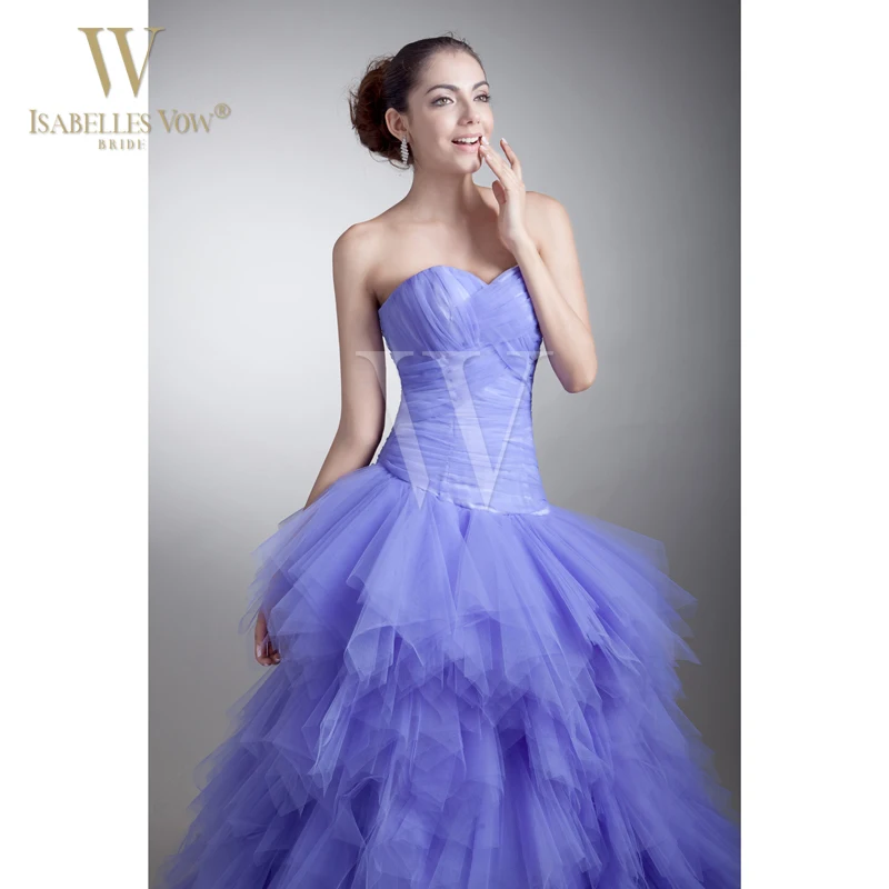 Ball Gown Prom Dress Fantasy Lavender 