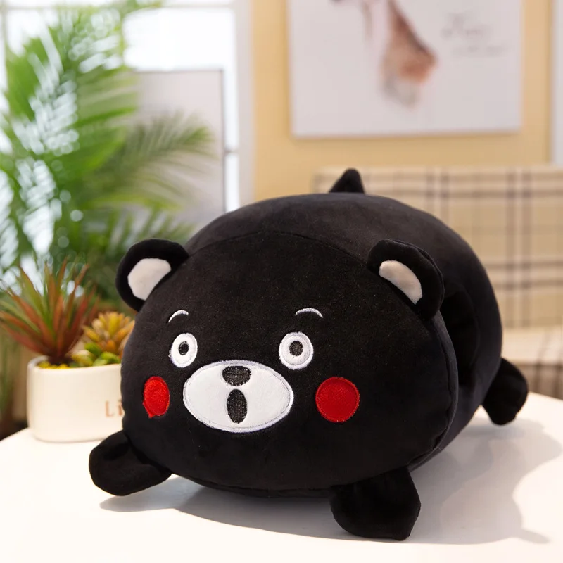 Black bear Зима Мультфильм Рука теплая плюшевая игрушка кукла карманник Подушка теплая рука офис гостиная спальня теплый удобный подарок для детей - Цвет: Black bear