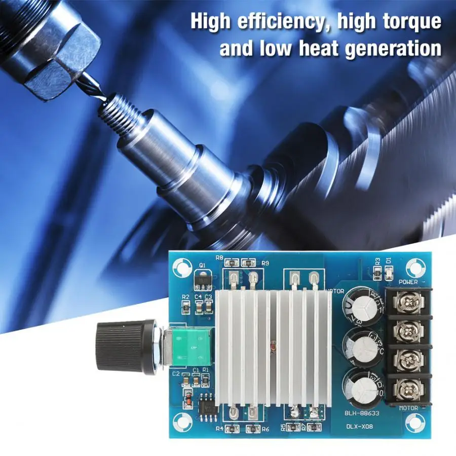 DC12V ~ 24V 30A контроллер скорости двигателя постоянного тока модуль регулятор