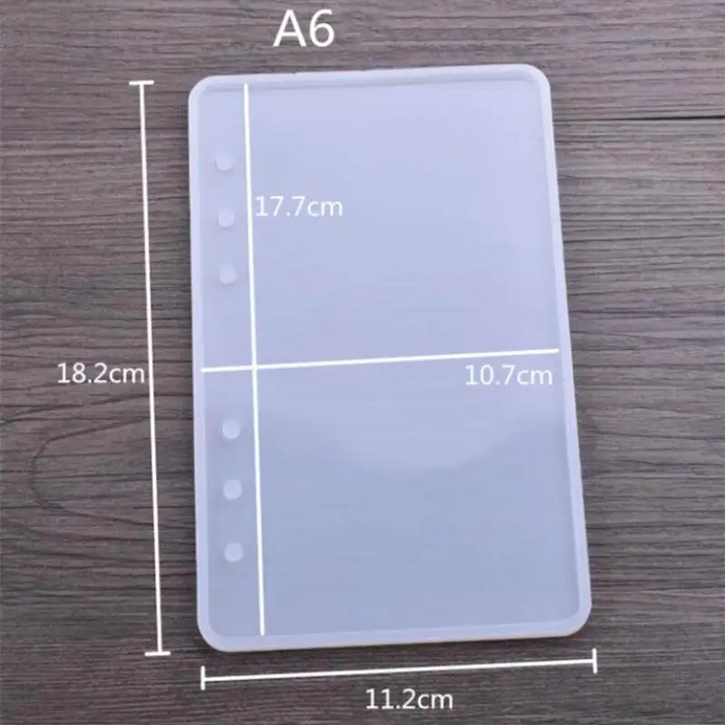 A6 Silicone Mold SNASAN чехол для ноутбука силиконовая форма для ювелирных изделий Смола силиконовая форма ручной работы DIY формы для эпоксидной смолы - Цвет: A6 Silicone Mold