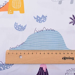 J 1 piece 50x160cm Chainho, 14 дизайнов серии динозавров, печатная саржевая хлопковая ткань, Лоскутная Одежда для шитья и стеганого шитья для детей и малышей - Цвет: J 1 piece 50x160cm