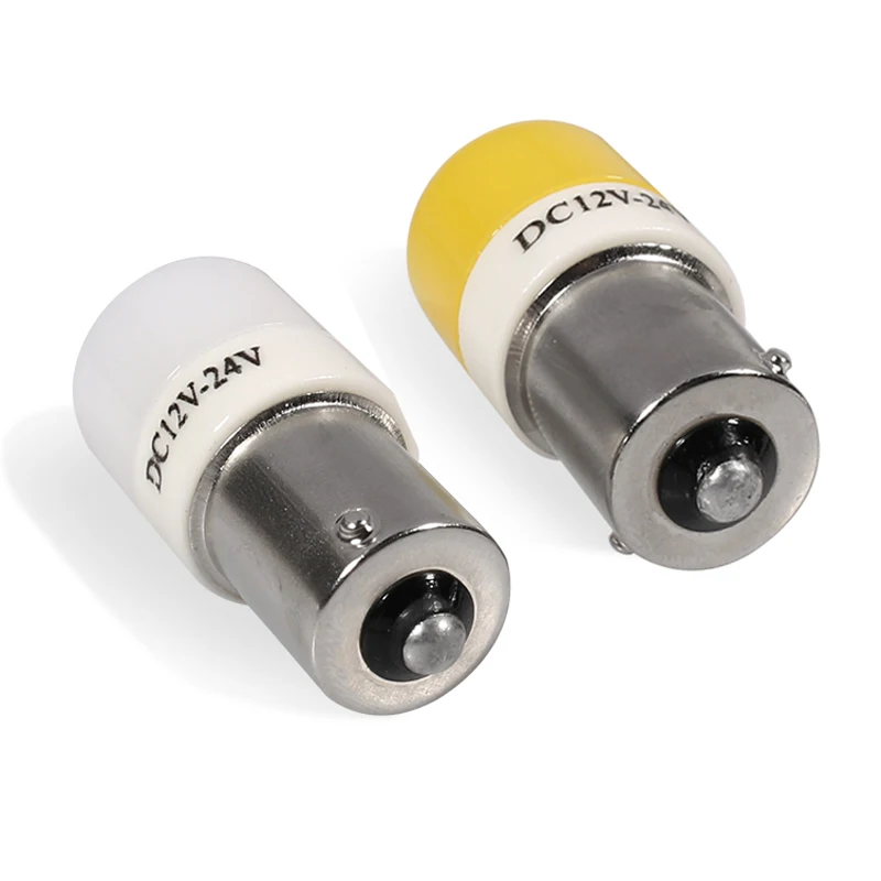 2x P21W 1156 BA15S 3030 светодиодный фонарь для автомобиля керамическая лампочка