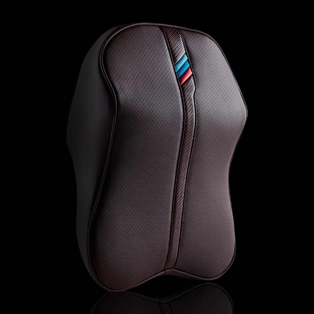 Автомобильная хлопковая Подушка с эффектом памяти подголовник для шеи подушка