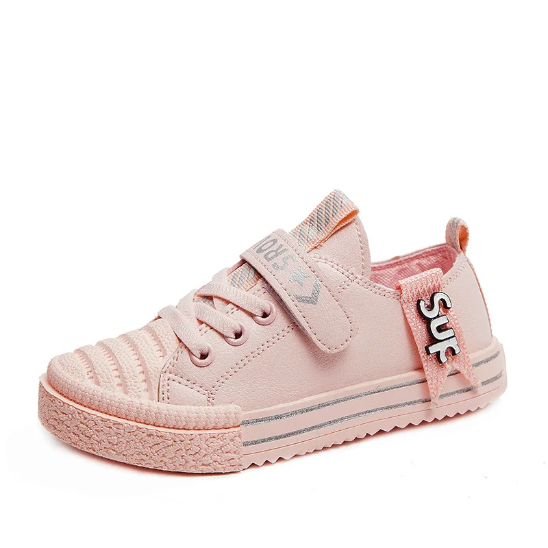 Парусиновая обувь для девочек Детские повседневные кроссовки мальчиков