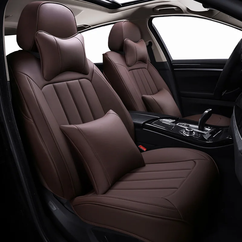 Специальные кожаные чехлы для автомобильных сидений chevrolet impala lacetti lanos malibu xl optra