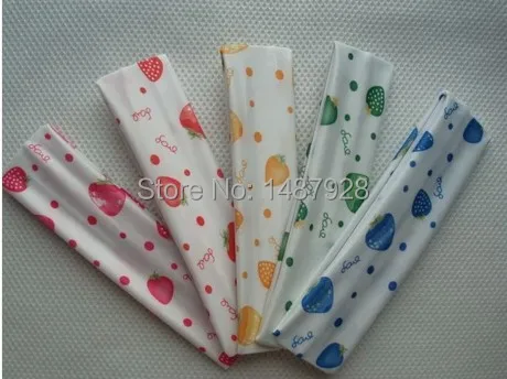 Высокое качество милый головной убор для йоги с клубничным молоком Ширина