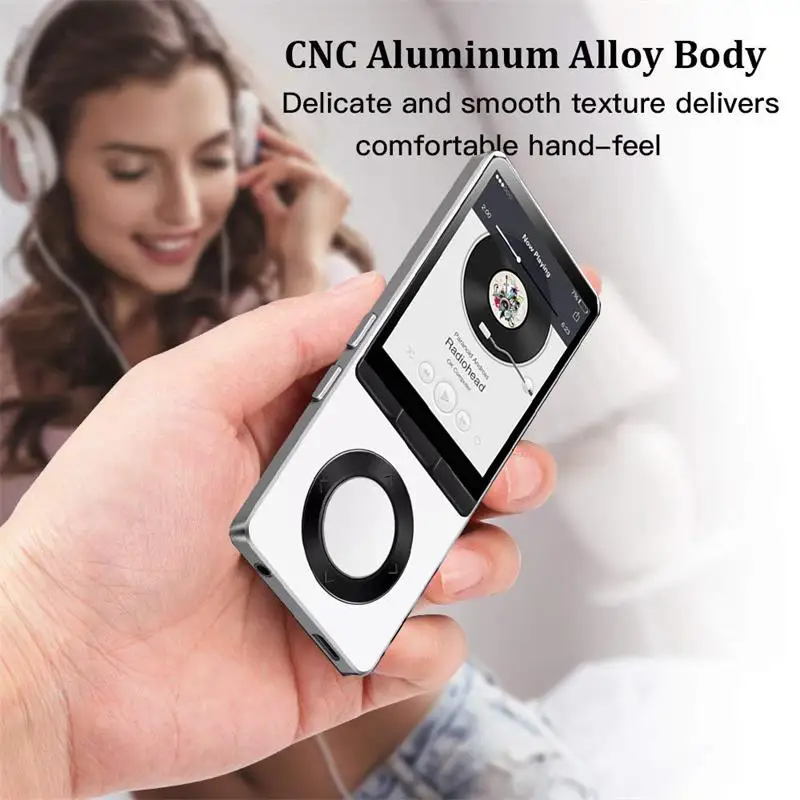 Mp3 плеер встроенный в металлический динамик без потерь звука аудио музыкальный с