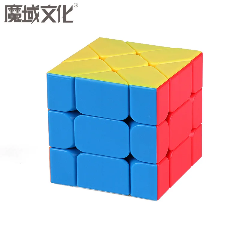 Fisher Moyu Meilong MoFangJiaoShi 3x3 ветряная мельница ось Фишер волшебный куб 3x3x3 головоломка твист Развивающие игрушки для детей игры - Цвет: Fisher
