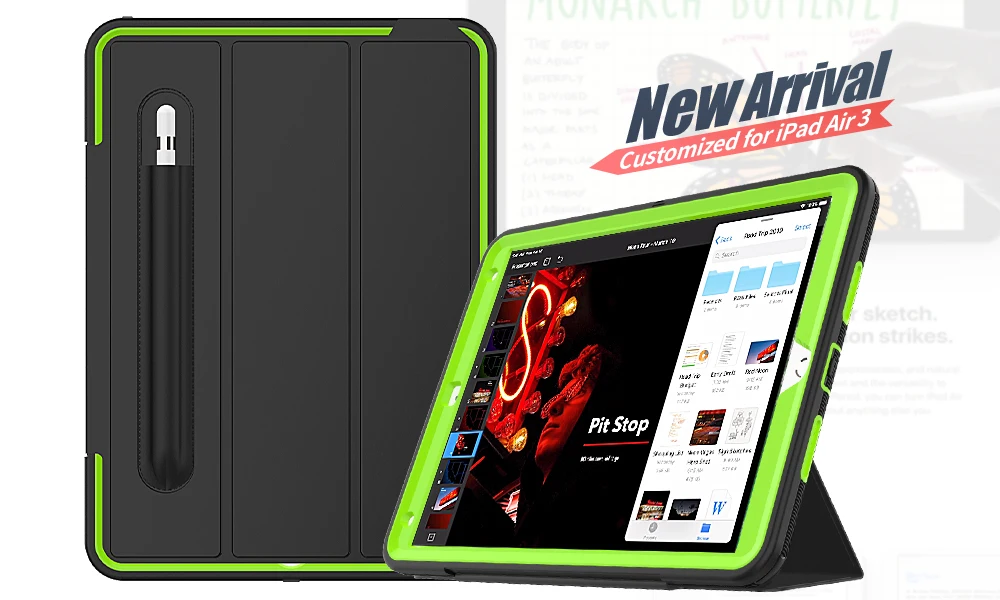 Водонепроницаемый шок песка защитный чехол для iPad pro 10 5 планшеты армии Heavy Duty