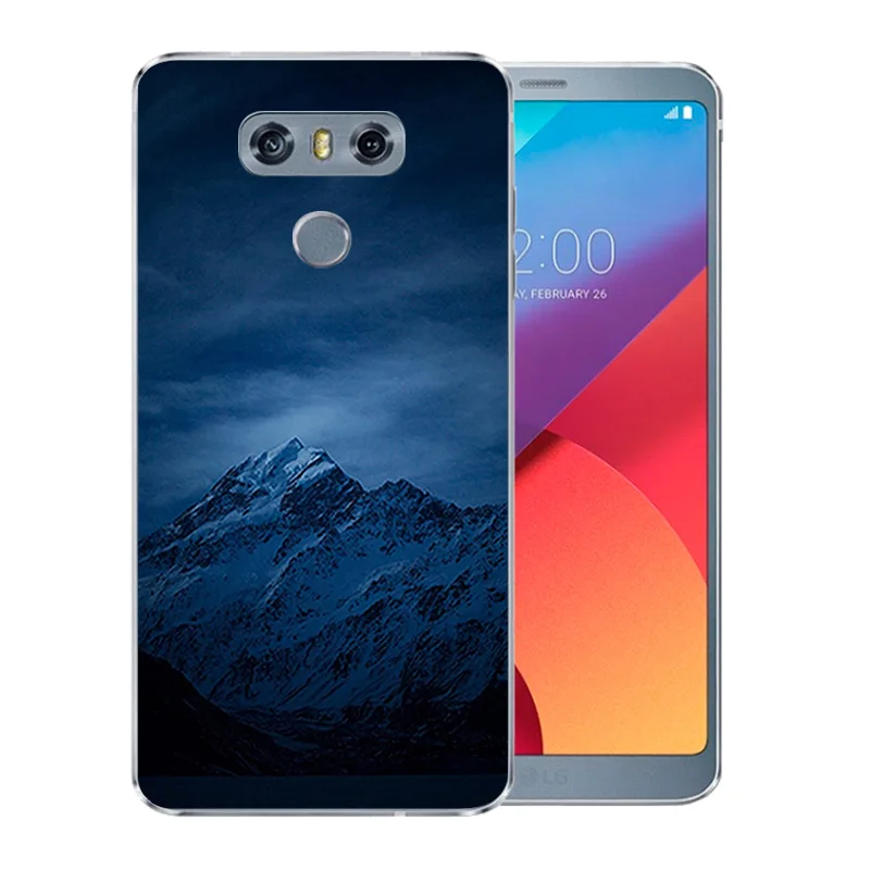 Чехол для телефона 5 7 дюйма LG G6 мягкий силиконовый гель из ТПУ LGG6 задняя крышка с