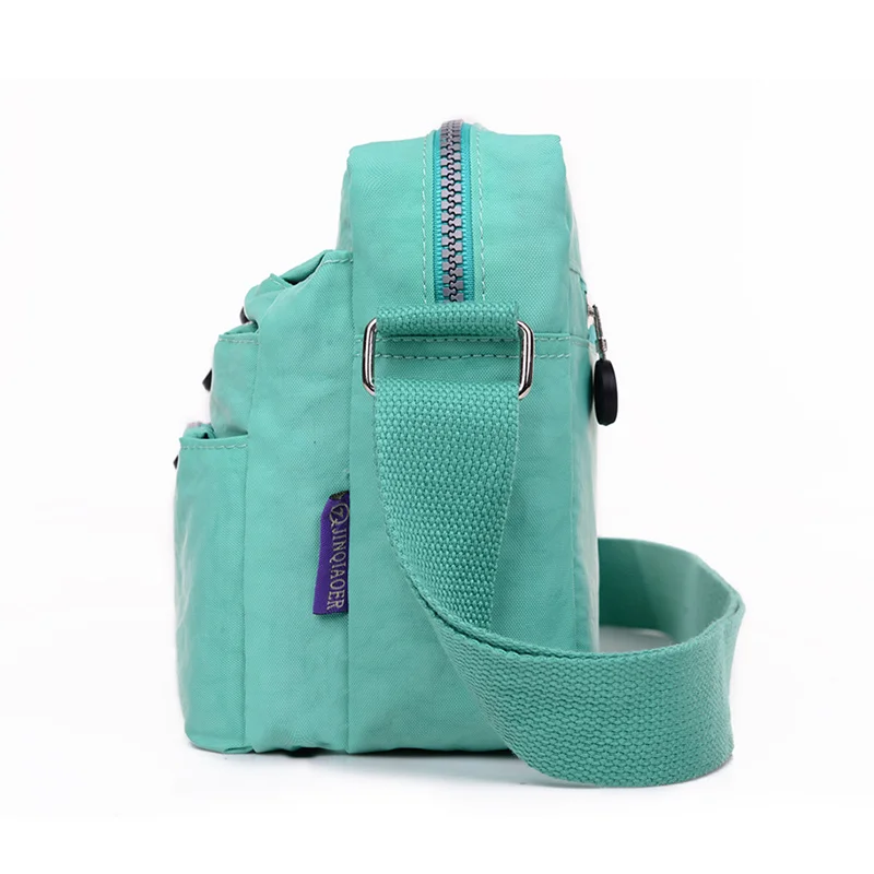 Женская сумка через плечо нейлоновая цвет в ассортименте