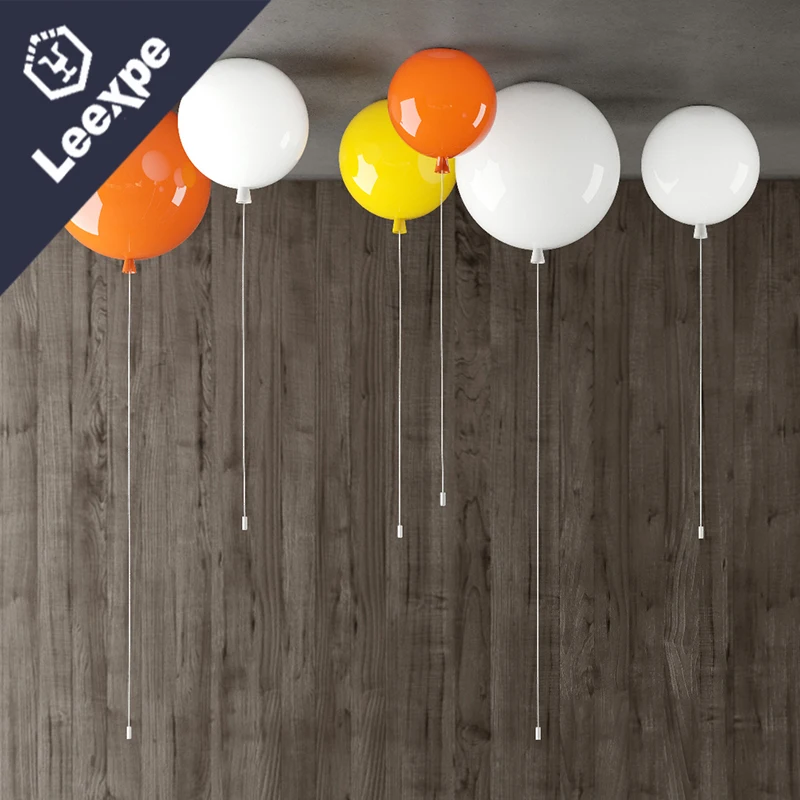 2017 Новинка Цвет шар потолочные современные Стиль ресторан гостиной свет дети