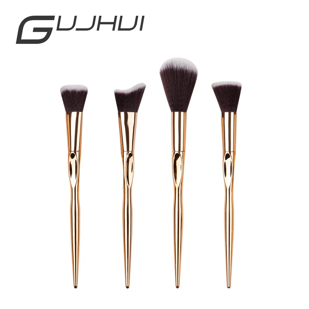 4 шт./компл. Профессиональные кисти для макияжа основа глаз тени помада порошок