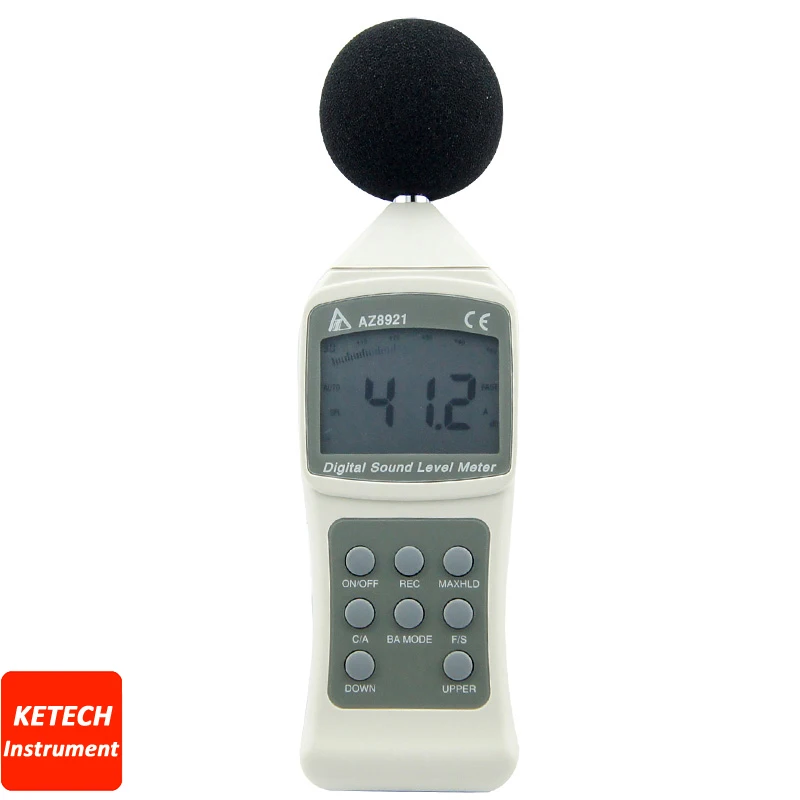 Цифровой измеритель уровня шума AZ8921 с ЖК дисплеем|decibel|decibel meterdecibel level meter |