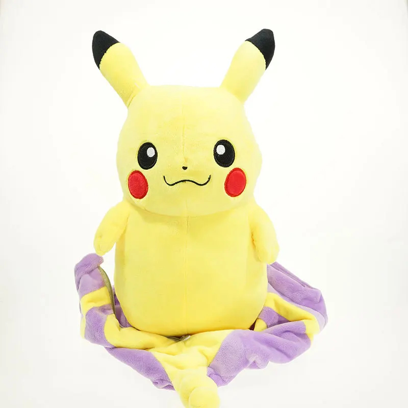 Покемон Пикачу; Чаризард Eevee Ekans спальный мешок Пикачу плюшевая игрушка кукла косплей