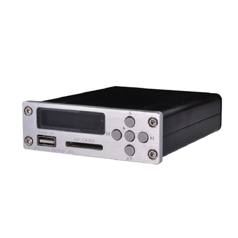 PJ.MIAOLAI M5 HIFI Lossless Music Decoding Player Amplifier Tube Preamplifier SP3306AL Audio Decoder Chip With Remote Control |