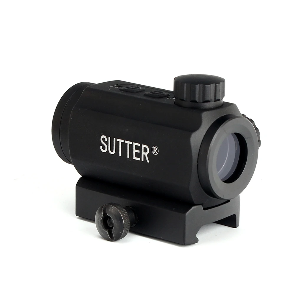 Малый Мощный тактический охотничий прицел SUTTER 1X21 Spec Reflex 5 MOA с красной точкой и