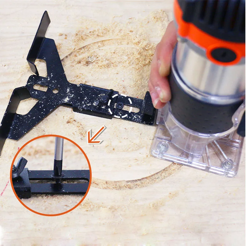 

220V / 650W Electric woodworking slotting machine Wood milling woodworking trimming slotting machine Engraving machine