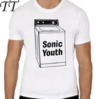 Sonic youth 2019 модная короткая футболка с принтом забавная футболка мужские топы TMM1572