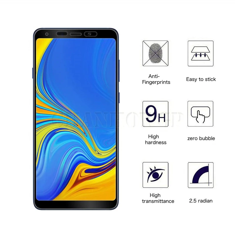 Полное покрытие из закаленного стекла для Samsung Galaxy A9 2018 Star Pro A9s Защита экрана SM A920