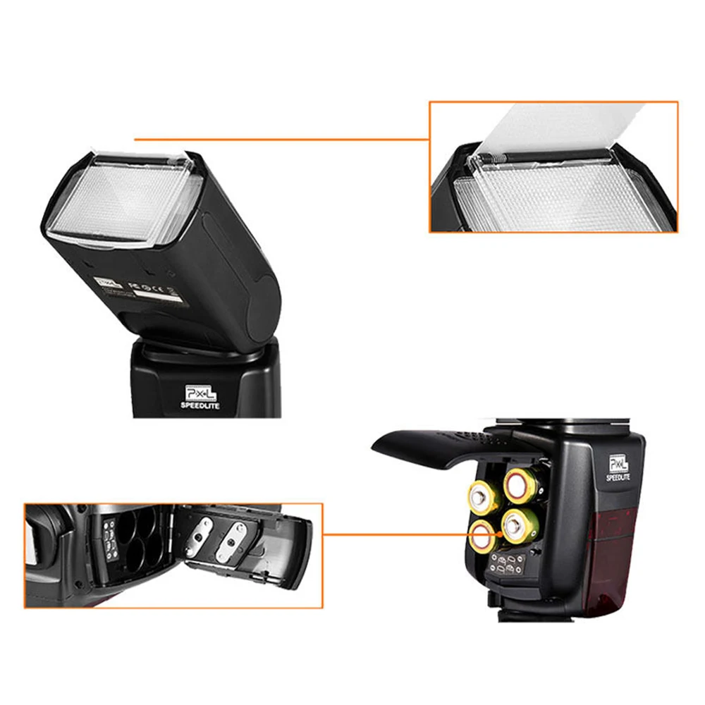 Pixel X800C X800N PRO 2,4 г радио ЖК-дисплей Дисплей Беспроводной ttl HSS вспышка Speedlight Профессиональный быстродействующиая Фото Лампа для вспышки для цифровой зеркальной камеры Canon Nikon