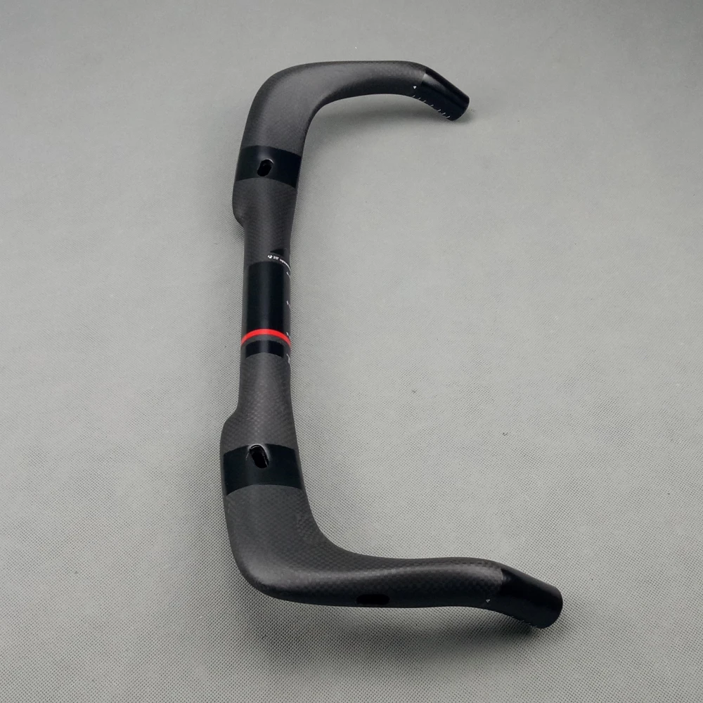 Велосипедный руль Bullhorn Carbon TT Bar дорожный упор велосипедные черные 3K матовые 31