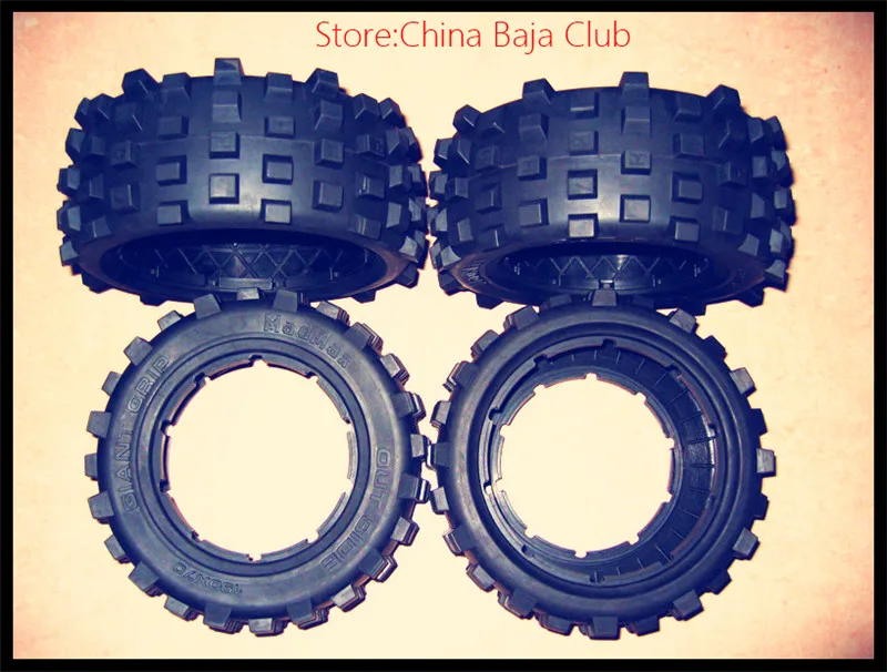 1/5 RC Внедорожник Багги шины гигантский захват для LOSI 5IVE-T DBXL | Игрушки и хобби