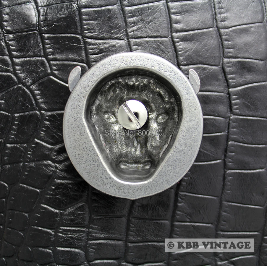 (KB101) 10 шт. 2 &quotConchos Leathercraft Hardware с головой буйвола античное серебро|hardware plastic|hardware