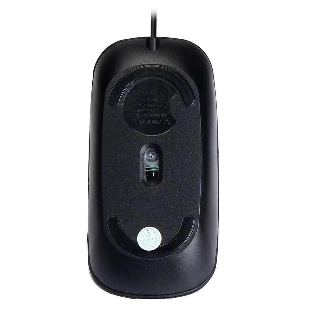 Мини USB Проводная мышь 1200 DPI 2 0 офисная оптическая 3D роликовая для компьютера ПК