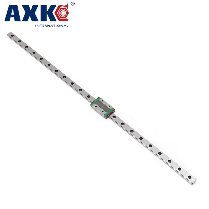 AXK 12 мм линейная направляющая 150 600 MGN12 с мини MGN12C каретка движения для ЧПУ 3