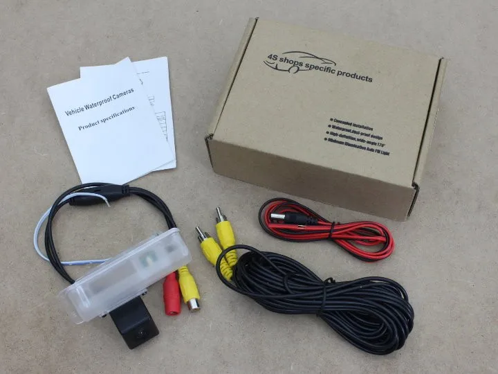 Автомобильная Водонепроницаемая камера заднего вида с ночным видением и