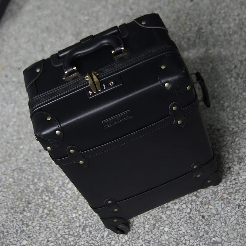 Сумка-Спиннер Letrend винтажная 20 дюймов на молнии | Багаж и сумки