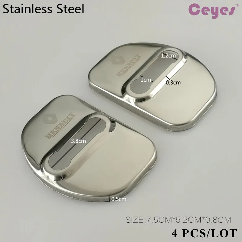 Автостайлинг Ceyes подходит для Renault Megane 2 Duster Logan Captur Clio Лагуна 3 Fluence Kadjar крышка