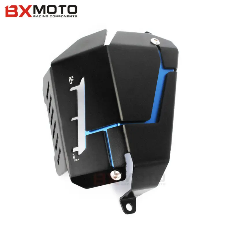 Аксессуары для мотоциклов ЧПУ Алюминиевый синий радиатор Безель гриль решетка